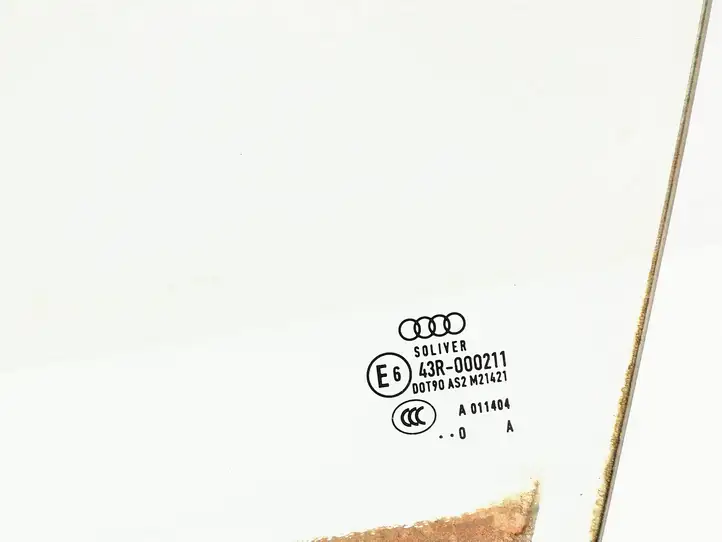 Audi A8 S8 D4 4H (2010 - 2014) 4H0845021A Стекло передней двери — фото 4