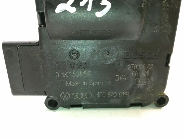 Audi Q7 4L (2005 - 2009) 4F0820511B Двигатель задвижки потока воздуха — фото 4