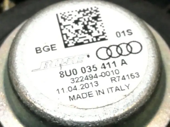 Audi Q3 8U (2011 - 2014) 8U0035411A Динамики задних дверей — фото 2