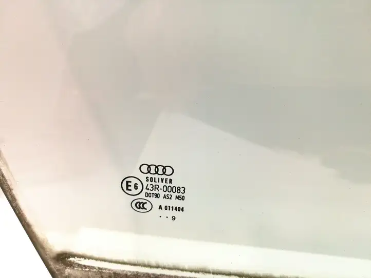 Audi A6 S6 C6 4F (2008 - 2011) 43E00083 Стекло передней двери — фото 4