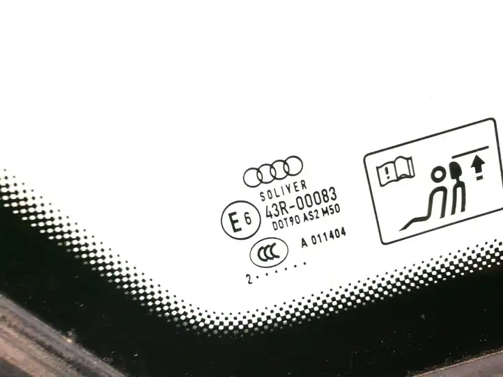 Audi A8 S8 D4 4H (2010 - 2014) 4H4 Заднее боковое стекло — фото 2