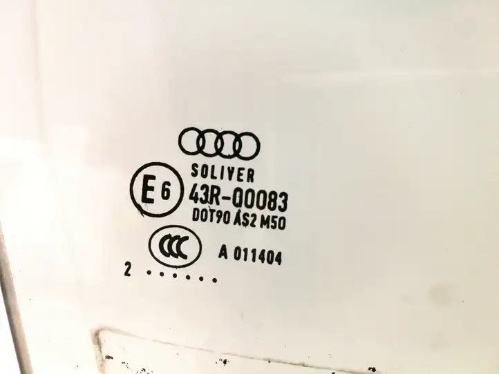 Audi A8 S8 D4 4H (2010 - 2014) 4H0845202A Стекло передней двери — фото 4