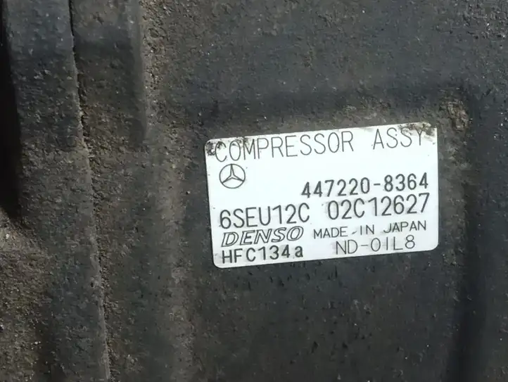 Mercedes-Benz A W168 (1997 - 2004) 4472208364 Компрессор (насос) кондиционера воздуха — фото 4