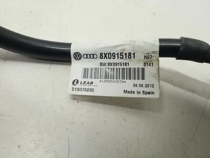 Audi A6 C7 (2011 - 2014) 8X0915181 Минусовой провод аккумулятора — фото 3