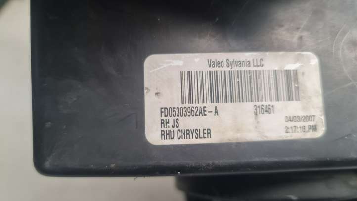 Chrysler Sebring (JS) (2006 - 2010)  FD05303962AE Передняя фара