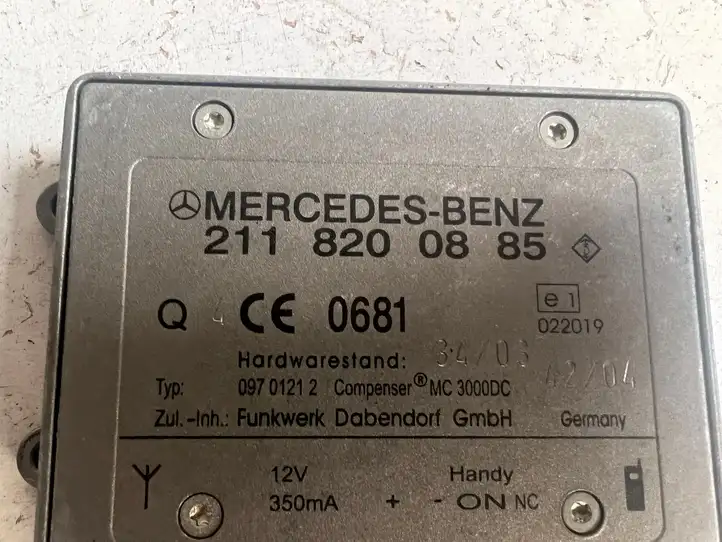 Mercedes-Benz A W169 (2004 - 2012) 2118200885 Прочие блоки управления — фото 3