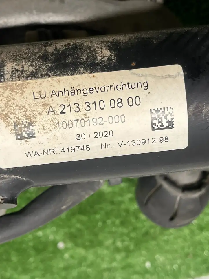 Mercedes-Benz E W213 (2016 - ) A2133100800 Комплект буксировочного крюка — фото 5