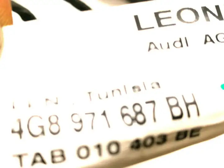 Audi A7 S7 4G (2010 - 2014) 4G8971867BH Проводка задней двери — фото 4