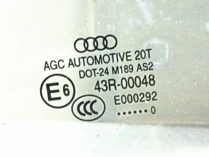 Audi Q5 SQ5 (2008 - 2012) DOT24M189AS2 Стекло задней двери — фото 3