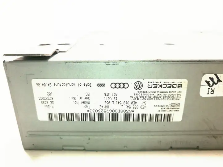 Audi Q7 4L (2005 - 2009) 4E0035541L Магнитола / мультимедийная система — фото 5