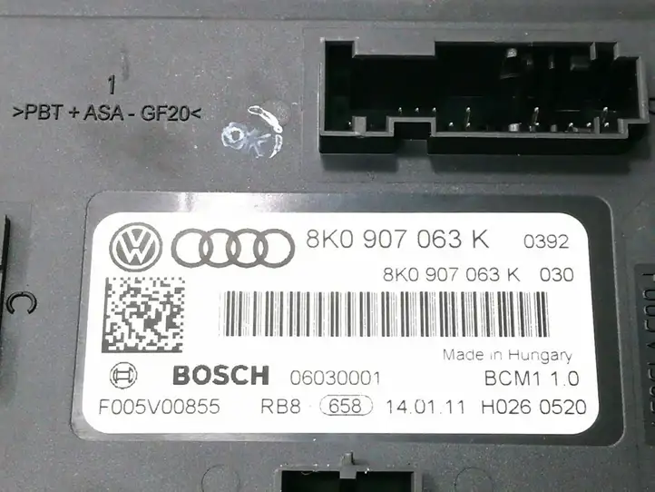 Audi A4 S4 B8 8K (2007 - 2011) 8K0907063K Модуль комфорта — фото 4