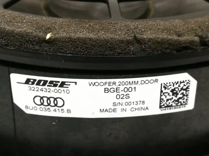 Audi Q3 8U (2011 - 2014) 8U0035415B Динамики передних дверей — фото 4