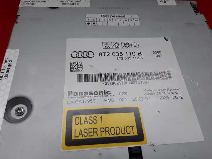 Audi A5 8T 8F (2007 - 2011) 8T2035110 CD/DVD чейнджер — фото 6