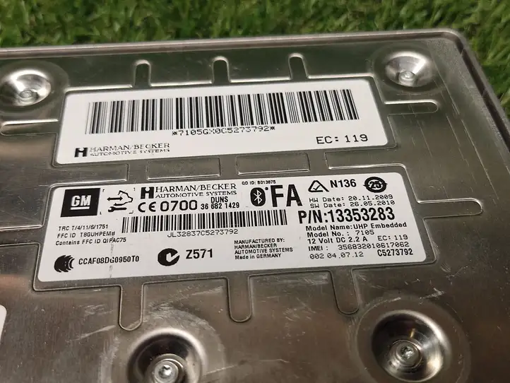 Opel Zafira B (2008 - 2014) 13353283 Bluetooth модуль — фото 2