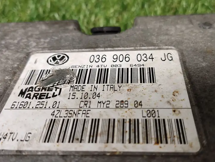 Seat Ibiza III (6L) (2002 - 2008) 036906034JG Блок управления двигателем (ECU) — фото 3