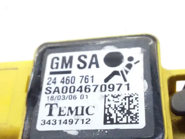 Opel Astra H (2004 - 2009) 24460761 Датчик удара SRS — фото 4