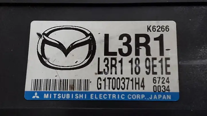 Mazda 6 (2005 - 2007) L3R1189E1E Блок управления АКПП — фото 2
