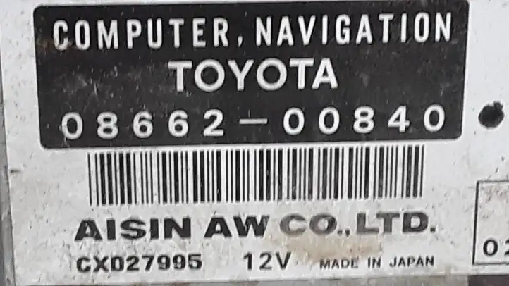 Toyota Avensis Verso (2001 - 2004) 0866200840 Навигационный привод CD/DVD — фото 2