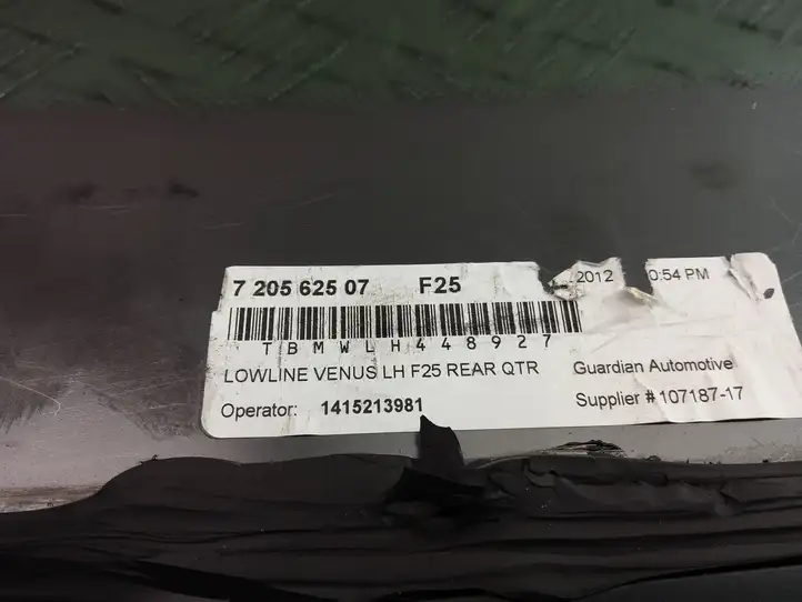 BMW X3 F25 (2010 - 2017) 7205625 Заднее боковое стекло — фото 4