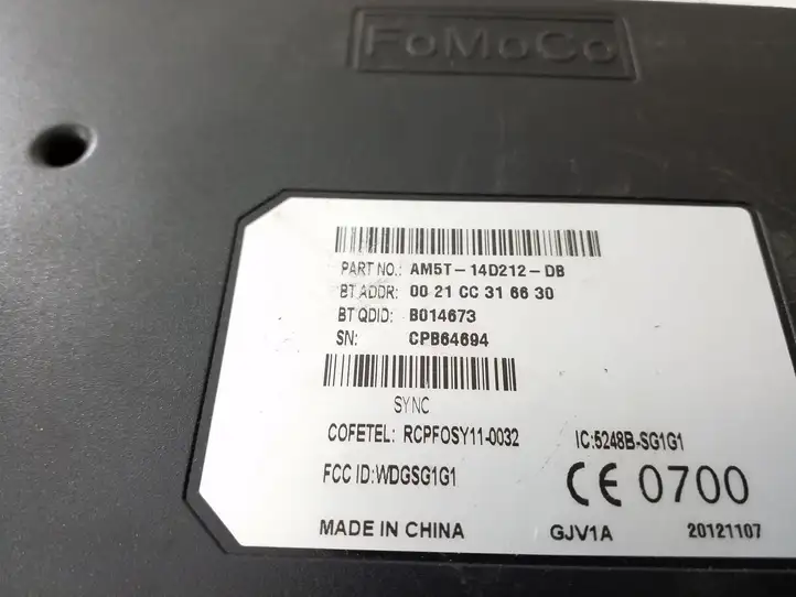 Ford Focus (2011 - 2015) AM5T14D212DB Прочие блоки управления — фото 3