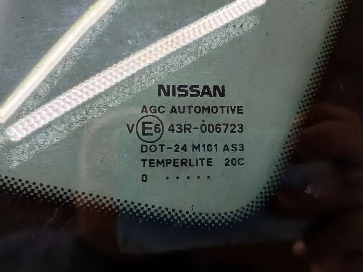 Nissan Pulsar (2014 - 2018) Заднее боковое стекло — фото 3