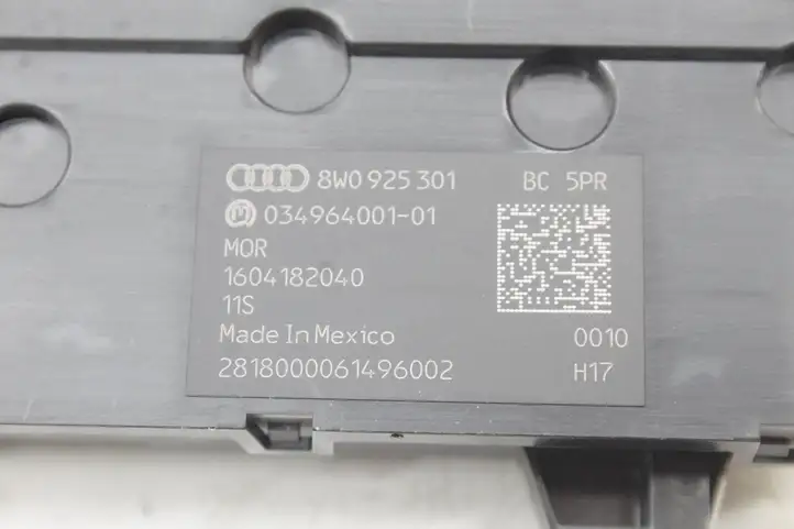 Audi A5 (2016 - ) 8W0925301BC Блок кнопок на панели — фото 6