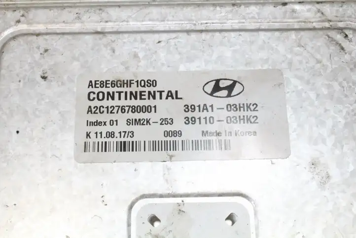 Hyundai Ioniq (2016 - ) A2C1276780001 Блок управления двигателем (ЭБУ) — фото 4