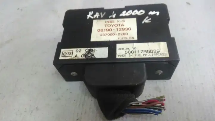 Toyota RAV 4 (XA20) (2000 - 2005) 0819012930 Блок управления сигнализацией — фото 1