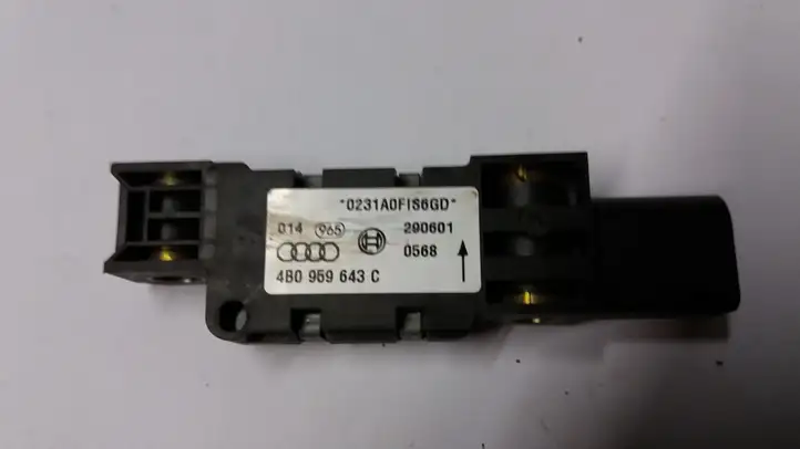 Audi A6 S6 C6 4F (2004 - 2008) 0231A0FIS6GD Датчик удара SRS — фото 1