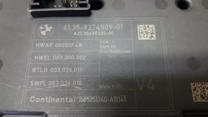 BMW 2 F22 F23 (2013 - 2017) 6135937450901 Модуль комфорта — фото 2