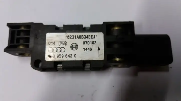 Audi A6 S6 C6 4F (2004 - 2008) 6231A0B34EEJ Датчик удара SRS — фото 1