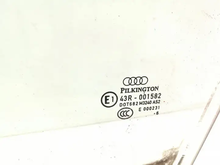 Audi Q7 4L (2005 - 2009) 43R001582 Стекло передней двери — фото 2