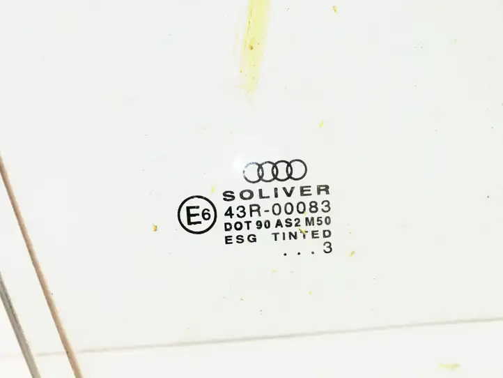 Audi A6 S6 C5 4B (2001 - 2004) 43R00083 Стекло передней двери — фото 2