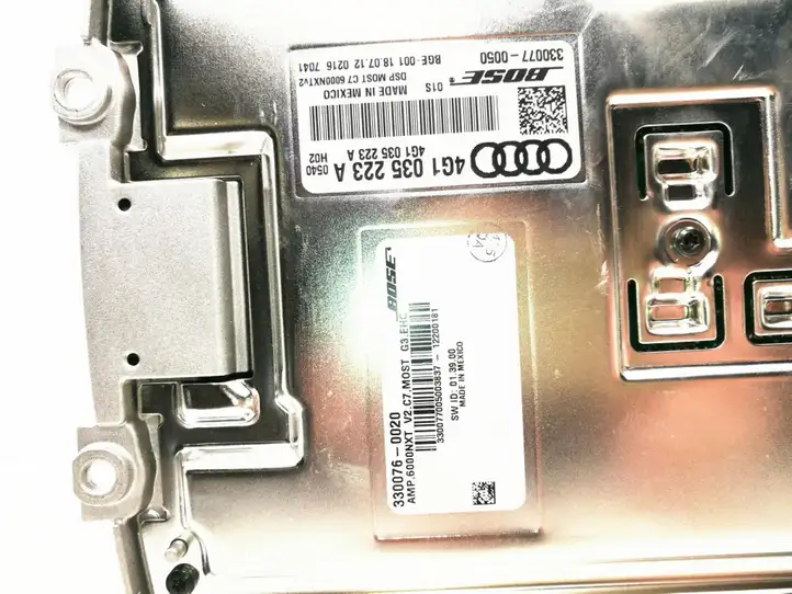 Audi A8 S8 D4 4H (2010 - 2014) 4G1035223A Усилитель звука — фото 5