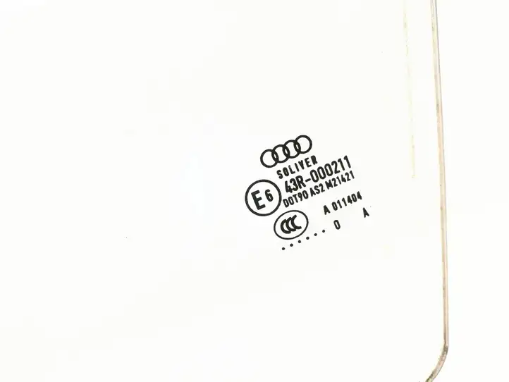 Audi A8 S8 D4 4H (2010 - 2014) 4H0845021A Стекло передней двери — фото 2