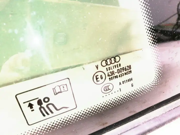 Audi A5 8T 8F (2007 - 2011) 43R00962B Заднее боковое стекло — фото 3
