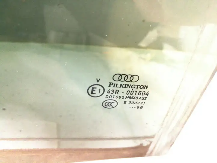 Audi Q7 4L (2005 - 2009) 43R001604 Стекло задней двери — фото 2