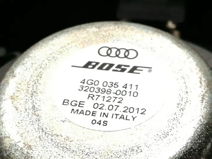 Audi A7 S7 4G (2010 - 2014) 4G0035411 Динамики задних дверей — фото 3