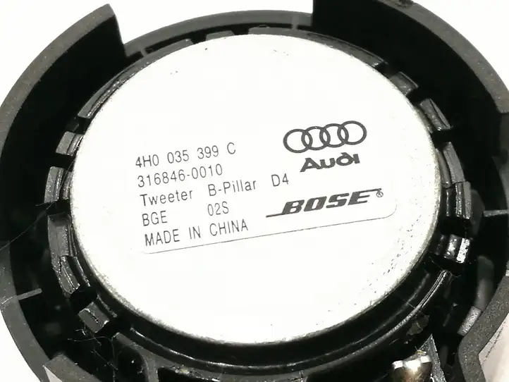 Audi A8 S8 D4 4H (2010 - 2014) 4H0035399C Твитер передней двери — фото 3