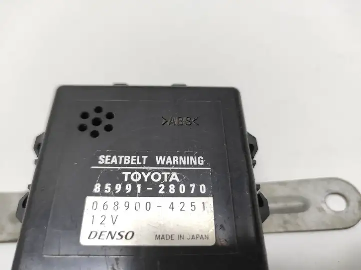 Toyota Previa (XR30, XR40) II (2000 - 2006) 8599128070 Реле предупреждения об ремнях безопасности — фото 2