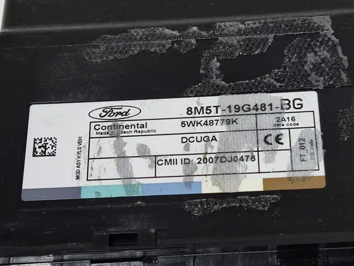 Ford Kuga I (2008 - 2012) 8M5T19G481BG Модуль комфорта — фото 4