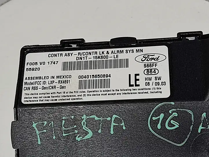 Ford Fiesta (2013 - 2017) DN1T15K600LE Модуль комфорта — фото 3