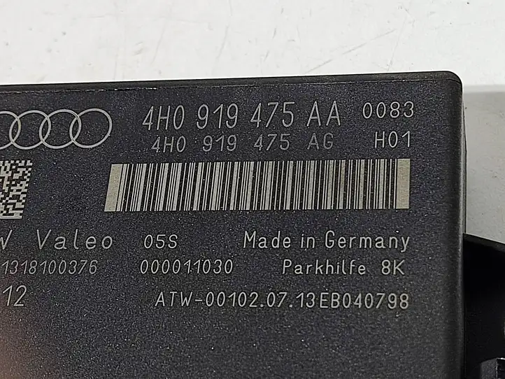 Audi A6 C7 (2011 - 2014) 4H0919475AA Блок управления парктроником — фото 4