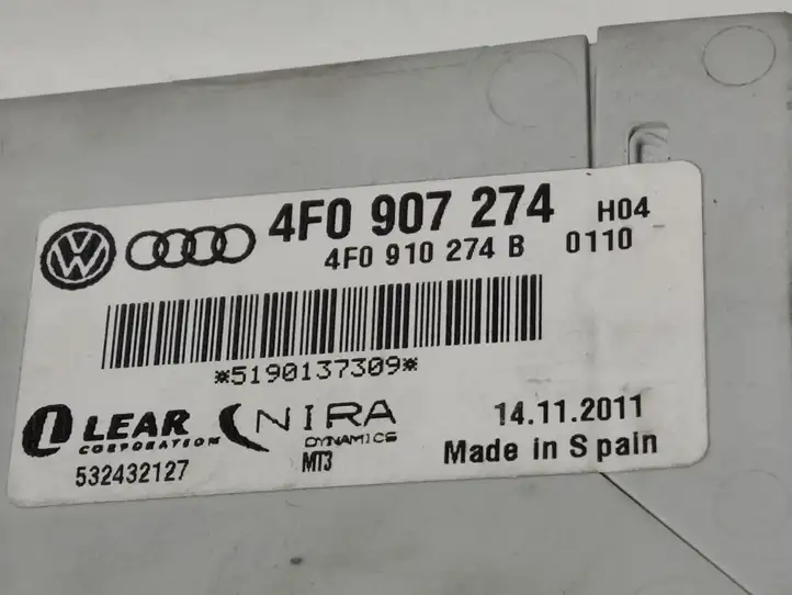 Audi Q7 4L (2009 - 2015) 4F0907274 Блок управления TPMS — фото 4