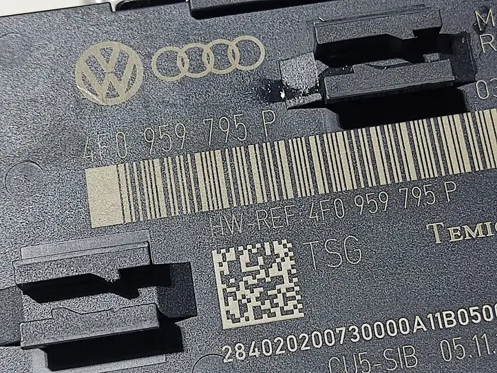 Audi Q7 4L (2009 - 2015) 4F0959795P Блок управления дверью — фото 4