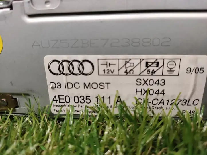 Audi A6 S6 C6 4F (2004 - 2008) 4E0035111A Магнитола / мультимедийная система — фото 2
