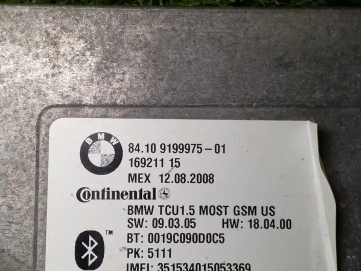 BMW 3 E92 E93 (2005 - 2014) 84109199975 Bluetooth модуль — фото 2