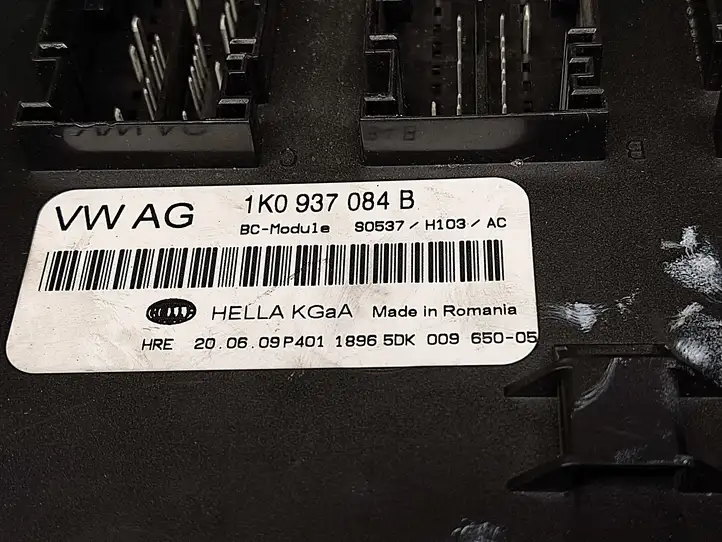 Volkswagen Golf VI (2009 - 2013) 1K0937084B Модуль комфорта — фото 2