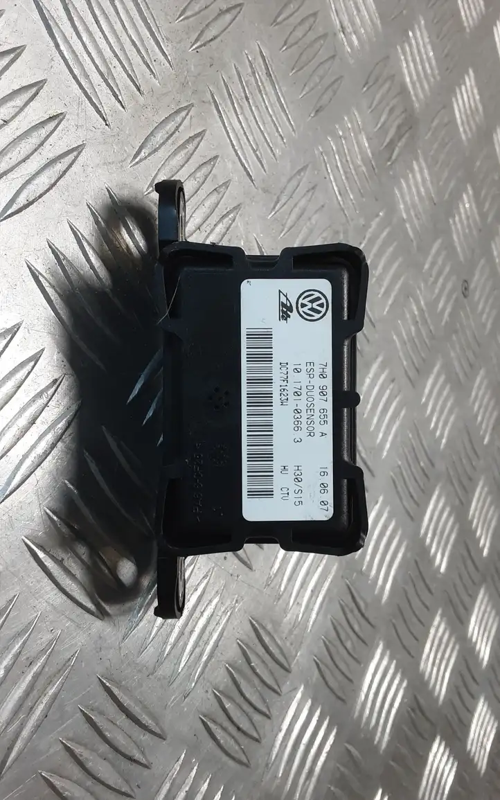Volkswagen Golf Plus (2004 - 2008)  7H0907655A Датчик ESP (системы стабильности) (датчик курсовой устойчивости))