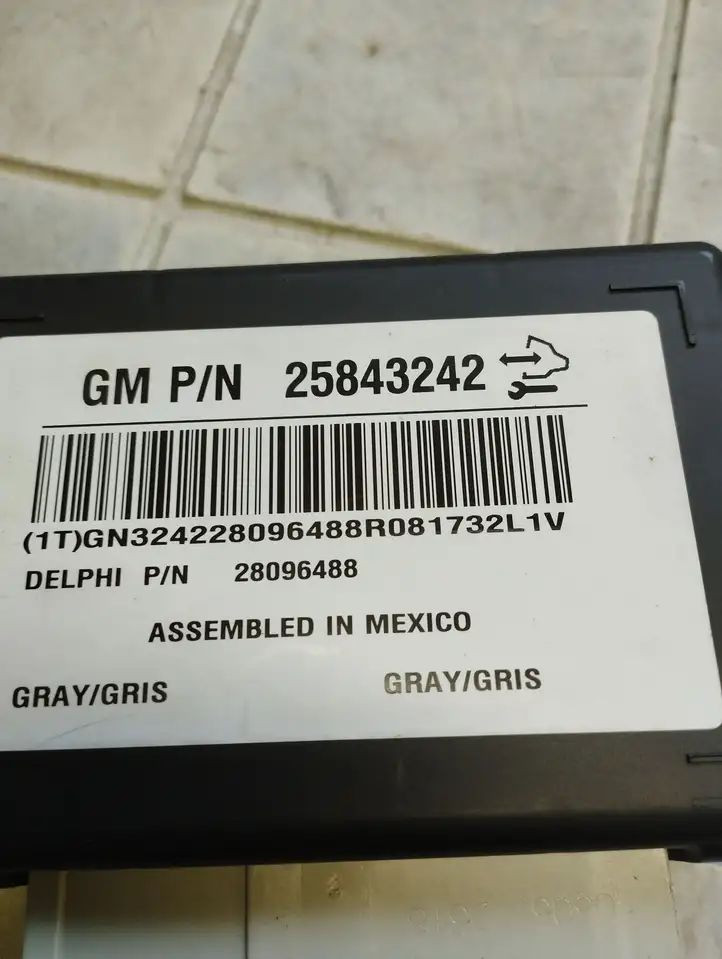Chevrolet Captiva (2006 - 2011) 25843242 Модуль комфорта — фото 3